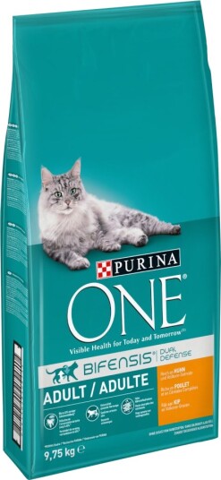 Purina One Tørrfôr Adult & Fullkorn 2 X Kylling 9 75 kg