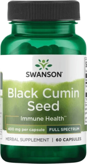 Black Cumin Seed 400 mg 60 kapsler Black Cumin Seed 400 mg 60 kapsler