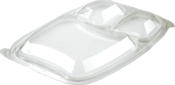 Låg Bistro 254X174x23 Mm Ops Klar Til 39308 3,6 Ps X 50 Stk/Krt