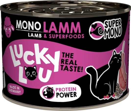 Lucky Lou Våtfôr Supermono Lam 200 G