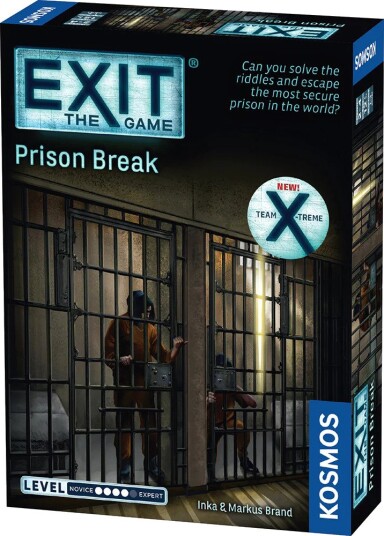 Thames & Kosmos EXIT: Prison Break Spill Nivå 4 Engelsk 2-4 Spillere 12+ År Thames & Kosmos EXIT: Prison Break Spill Nivå 4 Engelsk 2-4 Spillere 12+ År