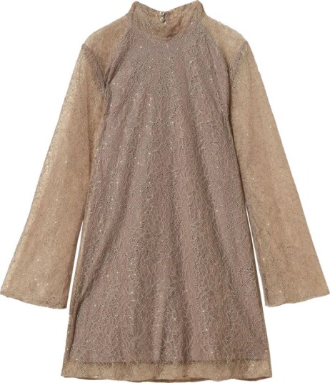 Twinset Dame Kjoler Beige M,