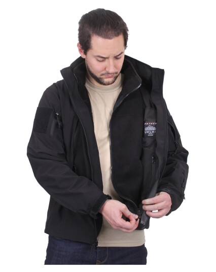 Rothco 3 i 1 Spec Ops Softshell jakke i Svart