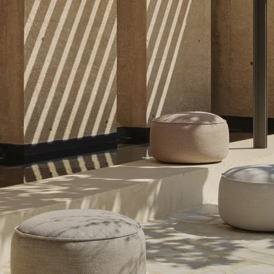 Ethnicraft Donut Pouf Mocha Ethnicraft Donut Pouf Mocha