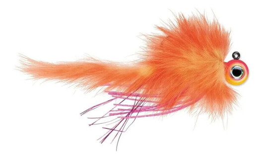 VMC Twitchin Jig jigghode, 14 gram - glow shrimp cockltail