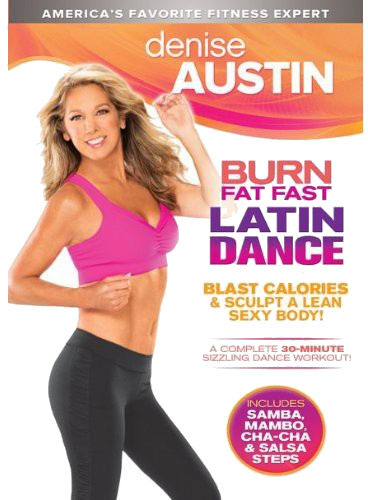 Denise Austin: Burn Fat Fast Latin Dance DVD