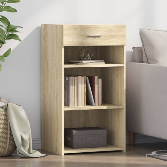 Skjenk sonoma eik 50x42,5x93 cm konstruert tre 8721102652318