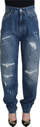 Dolce & Gabbana Dame Jeans Blå S,