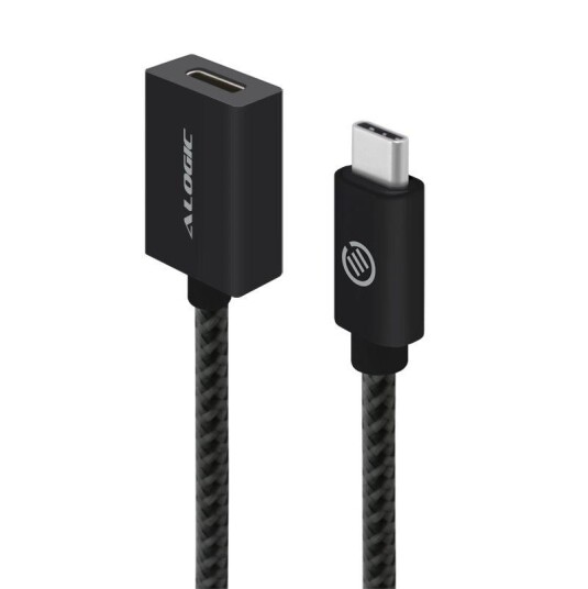 ALOGIC USB 3.2 Verlängerungskabel Typ C -C M/F      0,5m  sw