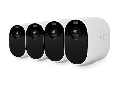 Arlo Essential Spotlight overvåkningskamera (hvit) 4pk Arlo Essential Spotlight overvåkningskamera (hvit) 4pk