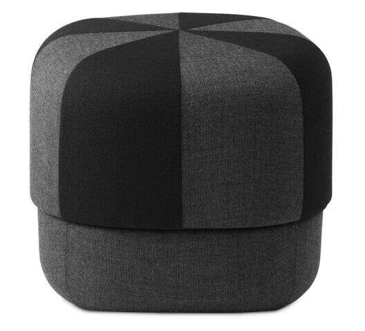 Normann Copenhagen - Circus Pouf Duo Small Black Normann Copenhagen
