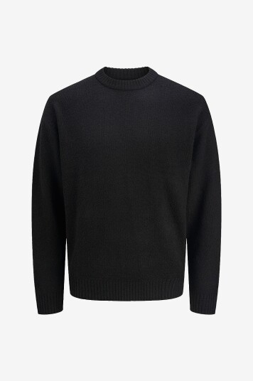 Jack & Jones Pullover jjeSoho Ollie Knit Crew Neck SN Svart Jack & Jones Pullover jjeSoho Ollie Knit Crew Neck SN Svart
