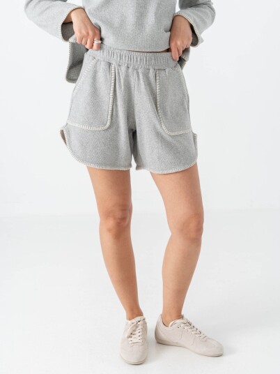 Comprimé Rugby Shorts Grå 46