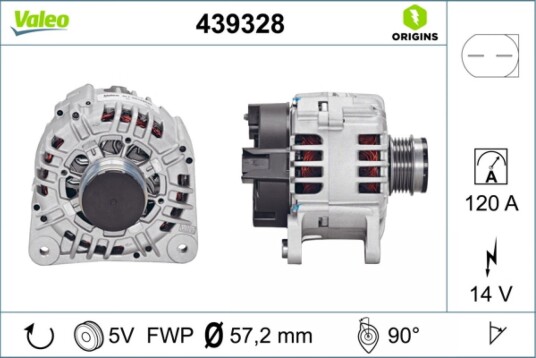 Dynamo VALEO 439328