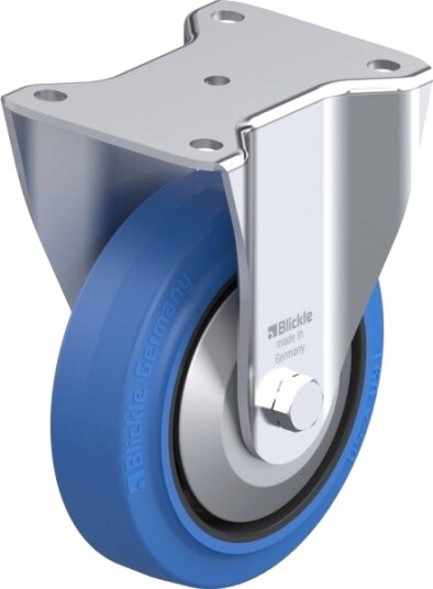 Blickle 851428 Bh-Poev 160Kad-Sb-Fa Fast Hjul, Hjuldiameter 160 Mm, 400 Kg