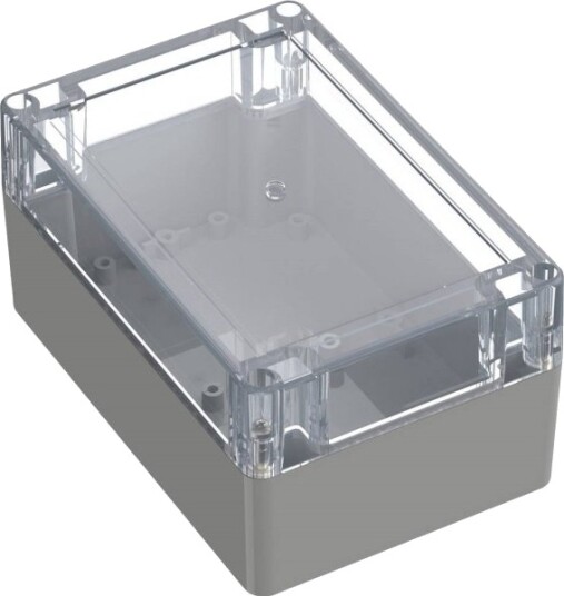 Tru Components 150 × 100 × 75 mm ABS PC Lysgrå