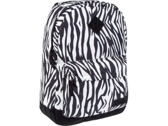 Starpak School Backpack Zebra White Starpak School Backpack Zebra White
