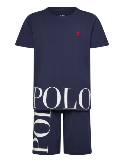 Ralph Lauren Kids L4 Lounge Short Set Navy 128/140