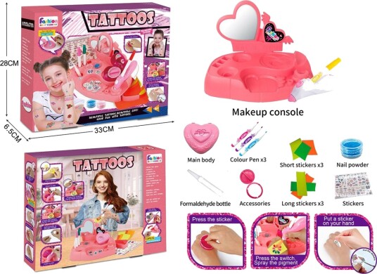 Madej Tatoveringssett 3+ År