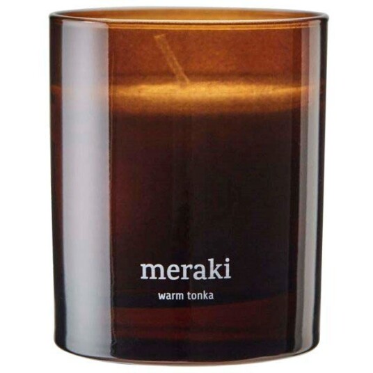 Meraki - Duftlys warm tonka 9,5x8 cm brun Meraki - Duftlys warm tonka 9,5x8 cm brun