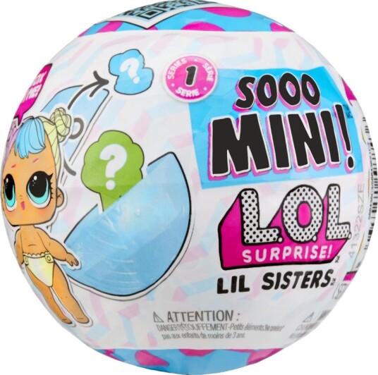 L.O.L. Surprise! Sooo Mini! Lil Sisters overraskelsesdukke 4+ år