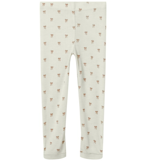 Lil"Atelier Turtledove Melange Nmfnalu Wo/Mo Slim Leggings Lil 98