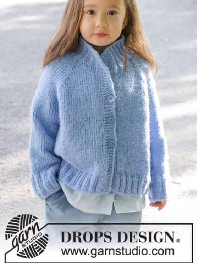 Drops 47 3 Little Cloud Blue Cardigan