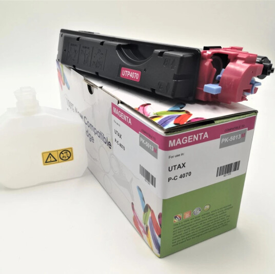 TB Toner Magenta (12.000 sider) erstatter Utax 1T02NTBUT0/PK-5013M TB Premium toner