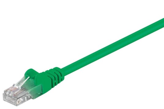 Microconnect U/utp Cat5e 15M Green PVC