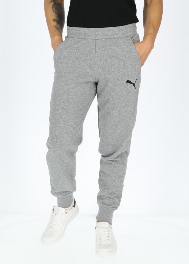 Puma Ess Logo Pants Tr Cl Medium Gray Heather-Cat S Sweatpants