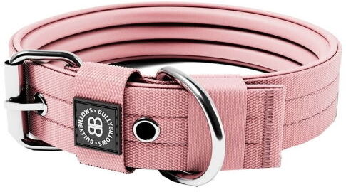 Bullybillows Hundehalsbånd Med Spenne Rosa 4 cm (M)