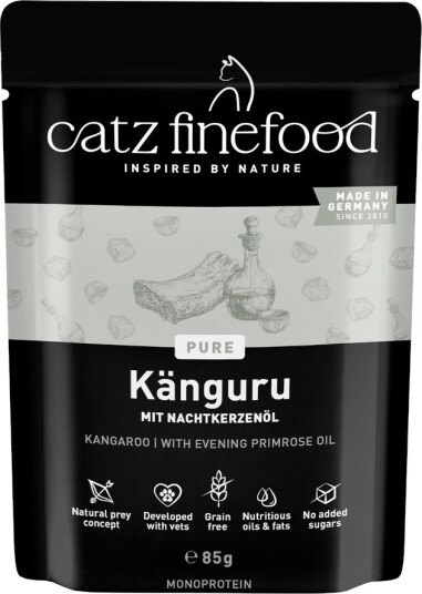Catz Finefood Purrrr Pouch Kenguru 24 x 85 g