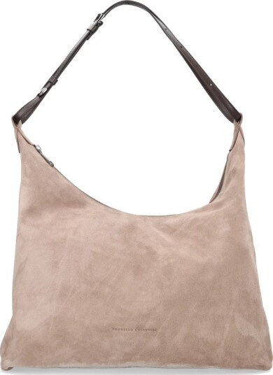 Brunello Cucinelli Dame Vesker Beige ONE SIZE,