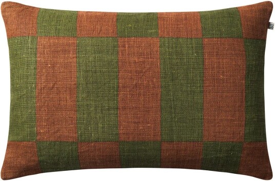 Chhatwal & Jonsson Samar putetrekk 40x60 cm Cactus green-terracotta