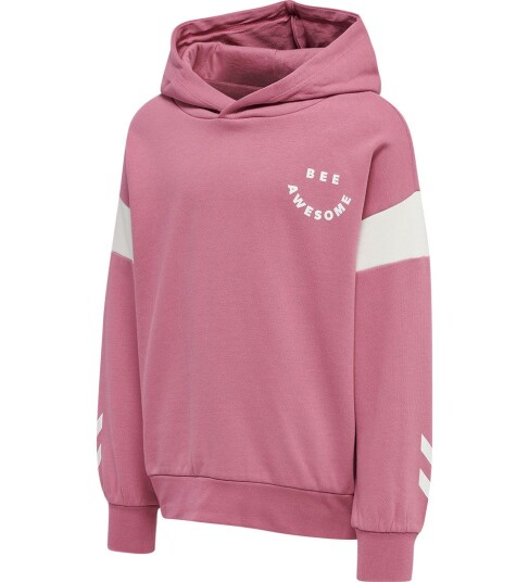 Hummel Hettegenser HmlOptimisme Heather Rose 7 år 122 Hettegenser Rosa