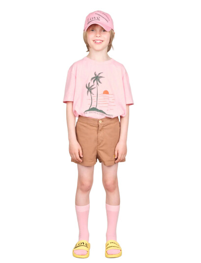 THE ANIMALS OBSERVATORY Big Rooster Kid T-Shirt Pink 2Y - Pink - 3 Y