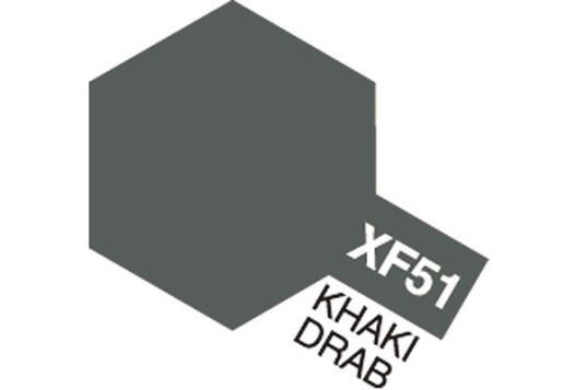 Akryl Mini XF 51 Khaki Drab