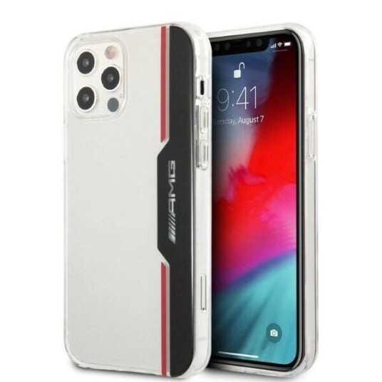 Mercedes AMG Electroplate Transparent Hardcase for iPhone 12/12 Pro 6,1"