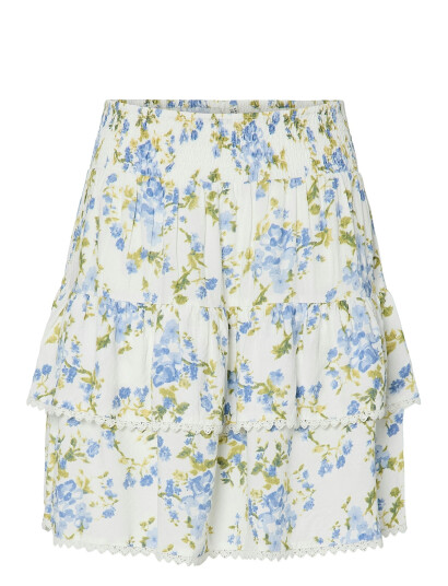 YAS Yastilera Hw Smock Skirt S. Noos - Blue - 38 YAS Yastilera Hw Smock Skirt S. Noos - Blue - 38