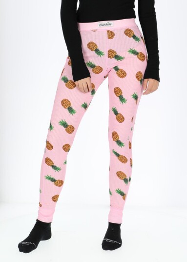 Blount & Pool Pants Baselayer W Pink Pineapple Print 46 Funksjonsundertøy Blount & Pool Pants Baselayer W Pink Pineapple Print 46 Funksjonsundertøy