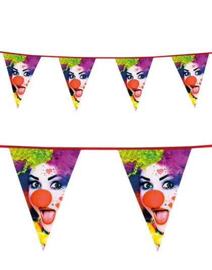 Flaggbanner 6 Meter Klovnefest