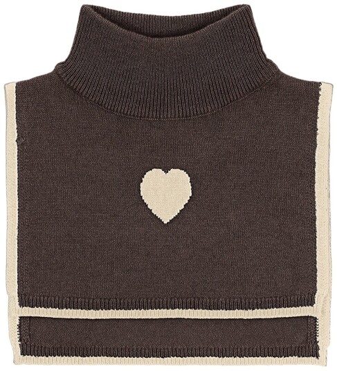 Konges Sløjd Hals   Ull   Collette   Chocolate Brown   Konges Sløjd   2 4 år (92 104)   Hals Beige Brun