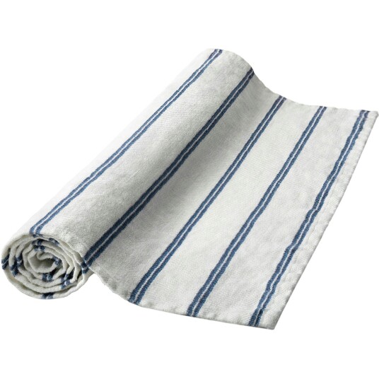 Axlings Linåker Bordløper 44x140 cm Off white / Marine