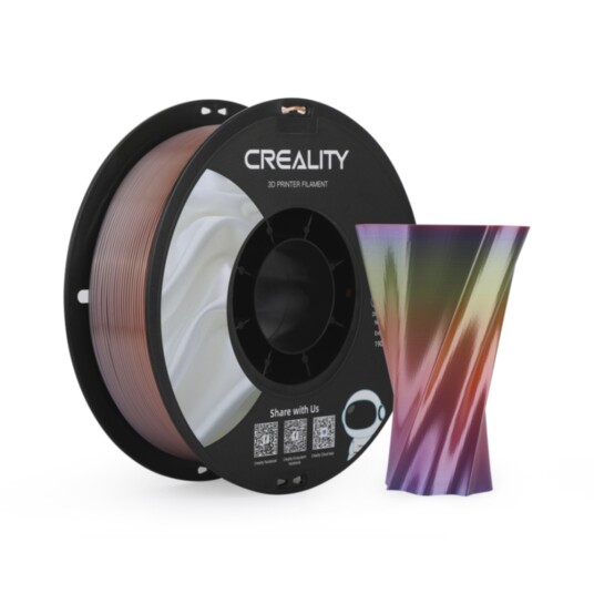 Creality CR PLA Silk   1.75mm   1kg Rainbow