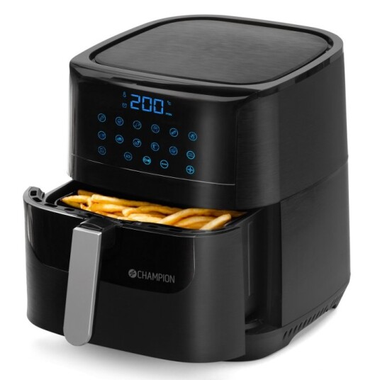 Champion XL Keramisk Airfryer 5,5L 1800W Sort Champion XL Keramisk Airfryer 5,5L 1800W Sort