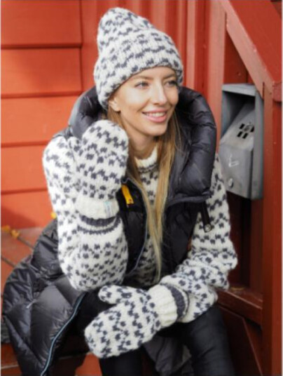 Knit Norway Islender Lue og Votter Oppskrift Knit Norway Islender Lue og Votter Oppskrift