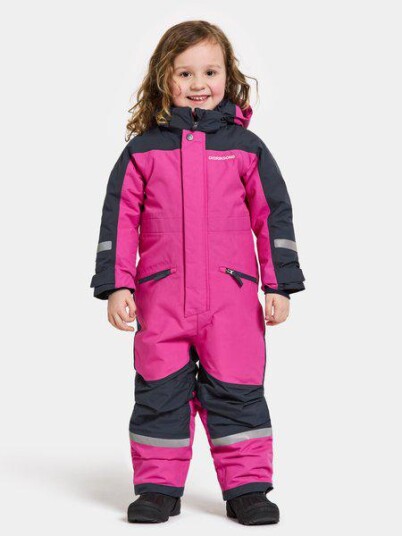Didriksons Neptun Vinterdress Barn - 322 Plastic Pink 80 Didriksons Neptun Vinterdress Barn - 322 Plastic Pink 80
