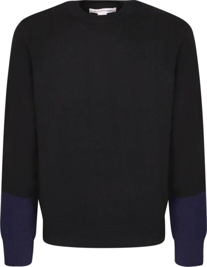 Comme des Garçons Herre Strikkevarer Svart L,