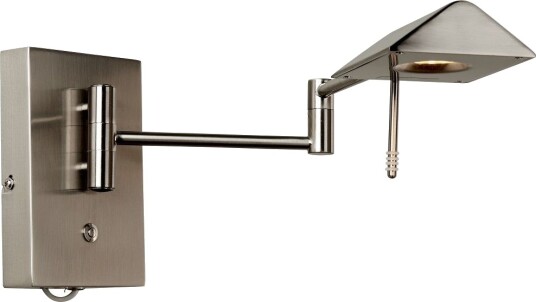 Canton Vegglampe  LED Med Step dimmer  Stål