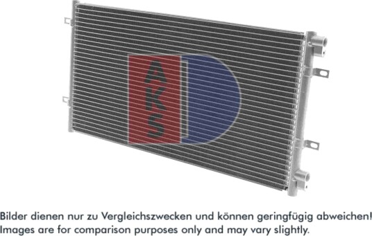 Kondensator, klimaanlegg AKS DASIS 082006N